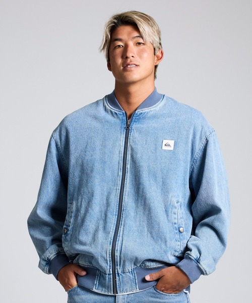 Quiksilver(クイックシルバー)の「QUIKSILVER メンズ DENIM WASH MA JACKET デニムジャケット ルーズフィット【2026年春夏モデル】/クイックシルバーブルゾン(デニムジャケット・メンズ・グレー/ブルー・LARGE/MEDIUM/X-LARGE)」の19枚目の写真