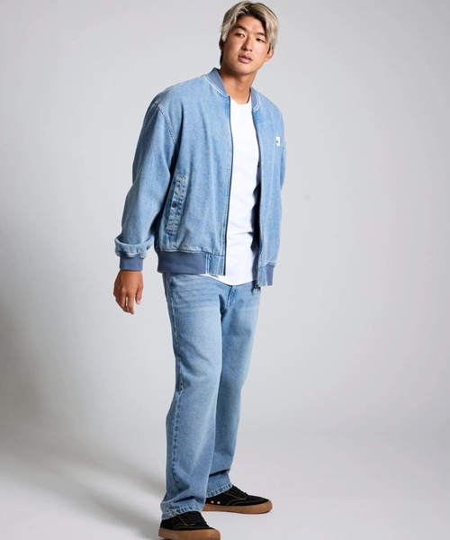 Quiksilver(クイックシルバー)の「QUIKSILVER メンズ DENIM WASH MA JACKET デニムジャケット ルーズフィット【2026年春夏モデル】/クイックシルバーブルゾン(デニムジャケット・メンズ・グレー/ブルー・LARGE/MEDIUM/X-LARGE)」の16枚目の写真