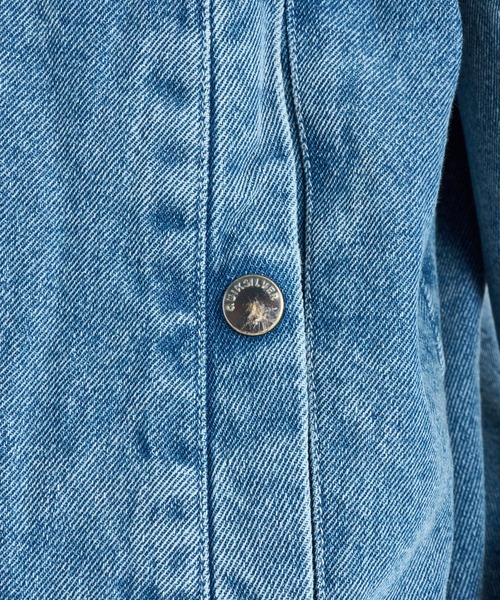 Quiksilver(クイックシルバー)の「QUIKSILVER メンズ DENIM WASH MA JACKET デニムジャケット ルーズフィット【2026年春夏モデル】/クイックシルバーブルゾン(デニムジャケット・メンズ・グレー/ブルー・LARGE/MEDIUM/X-LARGE)」の13枚目の写真