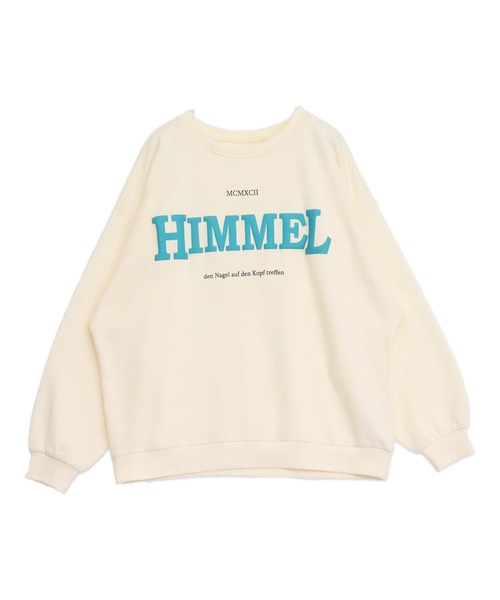 ANAP（アナップ）の「発泡プリント カレッジロゴ 裏毛 スウェット（スウェット・レディース・ピンク/ダークアッシュ/アイボリー・F）」の19枚目の写真