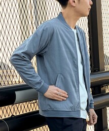 NOLLEY'S LIGHT | ジオ柄ジャガード リブブルゾン(ブルゾン)