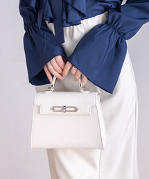 clear | クラシックスクエアミニバッグ［大人 カジュアル 着回し力抜群］≪新作≫(ハンドバッグ)