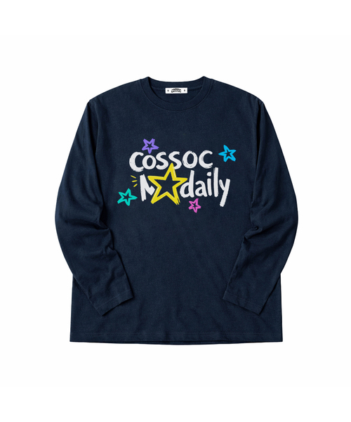 COSO(コソ)の「CCデイリーコソロングスリーブ(4 COLORS)(Tシャツ/カットソー・レディース・ホワイト/ブラック/ネイビー/グレー・1/2)」の4枚目の写真