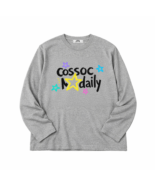 COSO(コソ)の「CCデイリーコソロングスリーブ(4 COLORS)(Tシャツ/カットソー・レディース・ホワイト/ブラック/ネイビー/グレー・1/2)」の3枚目の写真