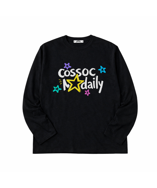 COSO(コソ)の「CCデイリーコソロングスリーブ(4 COLORS)(Tシャツ/カットソー・レディース・ホワイト/ブラック/ネイビー/グレー・1/2)」の2枚目の写真
