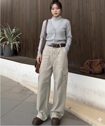 ENLIKE（エンリケ）の「ルーズシルエット カーゴパンツ（カーゴパンツ）」