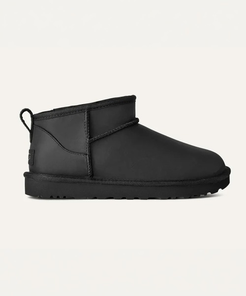 UGG(アグ)の「UGG【アグ】- ウィメンズ シューズ【WMNS CLASSIC ULTRA MINI LTHR 1174210】(ブーツ・レディース・ブラック・24.0cm/23.0cm)」の2枚目の写真