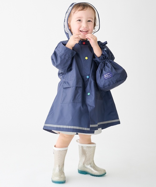 petit main（プティマイン）の「ぴかぴかレインブーツ（レインシューズ・キッズ・シルバー/ベビーピンク・16cm/17cm/18cm/19cm/14cm/15cm）」の10枚目の写真