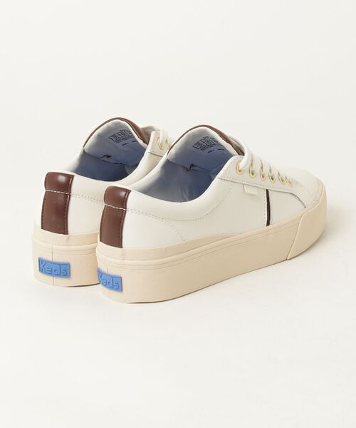 Keds(ケッズ)の「Keds ケッズ ジャンプ キック デュオ レザー オフホワイト(スニーカー・レディース・オフホワイト・22.5cm/23.0cm/23.5cm/24.0cm/24.5cm/25.0cm)」の8枚目の写真