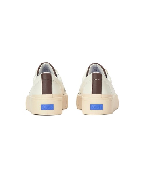 Keds(ケッズ)の「Keds ケッズ ジャンプ キック デュオ レザー オフホワイト(スニーカー・レディース・オフホワイト・22.5cm/23.0cm/23.5cm/24.0cm/24.5cm/25.0cm)」の4枚目の写真