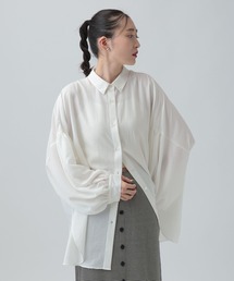 LEPSIM | サラキレ袖ボリュームチュニック 632559(シャツ/ブラウス)