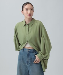 LEPSIM | サラキレ袖ボリュームチュニック　632559(シャツ/ブラウス)