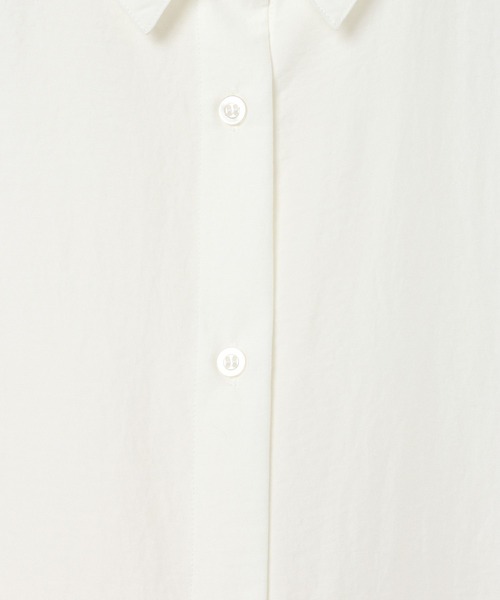 LEPSIM（レプシィム）の「サラキレ袖ボリュームチュニック　632559（シャツ/ブラウス・レディース・チャコールグレー/ホワイト/グリーン・FREE）」の8枚目の写真