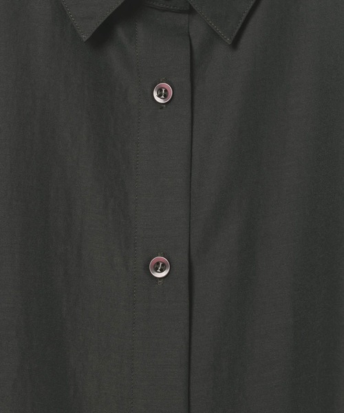 LEPSIM（レプシィム）の「サラキレ袖ボリュームチュニック　632559（シャツ/ブラウス・レディース・チャコールグレー/ホワイト/グリーン・FREE）」の9枚目の写真