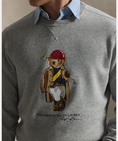 POLO RALPH LAUREN（ポロ ラルフ ローレン）の「Polo ベア フリース スウェットシャツ（スウェット・メンズ・グレー系・L/M/S/XL/XS/XXL）」の5枚目の写真