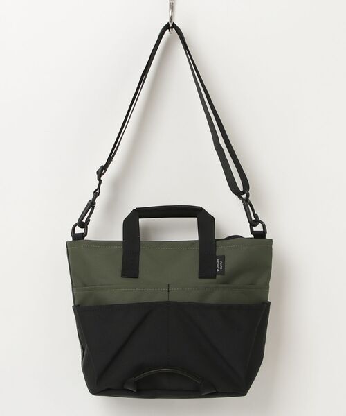 STANDARD SUPPLY（スタンダードサプライ）の「STANDARD SUPPLY/スタンダードサプライ　2ウェイユーティリティトート S　2WAY UTILITY TOTE S 【ECO STEP】（トートバッグ・レディース・ブラック/オリーブ・FREE）」の2枚目の写真