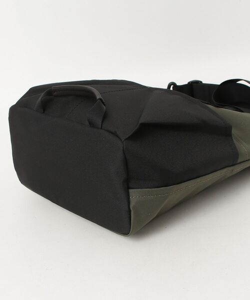STANDARD SUPPLY（スタンダードサプライ）の「STANDARD SUPPLY/スタンダードサプライ　2ウェイユーティリティトート S　2WAY UTILITY TOTE S 【ECO STEP】（トートバッグ・レディース・ブラック/オリーブ・FREE）」の4枚目の写真