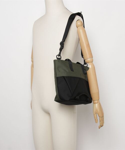 STANDARD SUPPLY（スタンダードサプライ）の「STANDARD SUPPLY/スタンダードサプライ　2ウェイユーティリティトート S　2WAY UTILITY TOTE S 【ECO STEP】（トートバッグ・レディース・ブラック/オリーブ・FREE）」の6枚目の写真