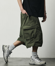 FREAK'S STORE | 限定展開 Quick Dry Fabric ワイドシルエット ポリリップクロス ショートカーゴパンツ/UVカット/速乾(カーゴパンツ)
