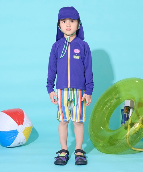 MARKEY'S（マーキーズ）の「【水着/UVカット】スイムパンツ（水着・キッズ・ブルー/マルチ・80/90/100/110/120/130）」の6枚目の写真