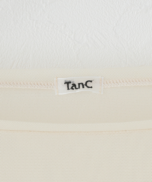 plage(プラージュ)の「《一部店舗・WEB限定》TANC TOKYO / タンクトウキョウ POWER NET TULLE L/SL トップス(Tシャツ/カットソー・レディース・ベージュ系その他・FREE)」の4枚目の写真