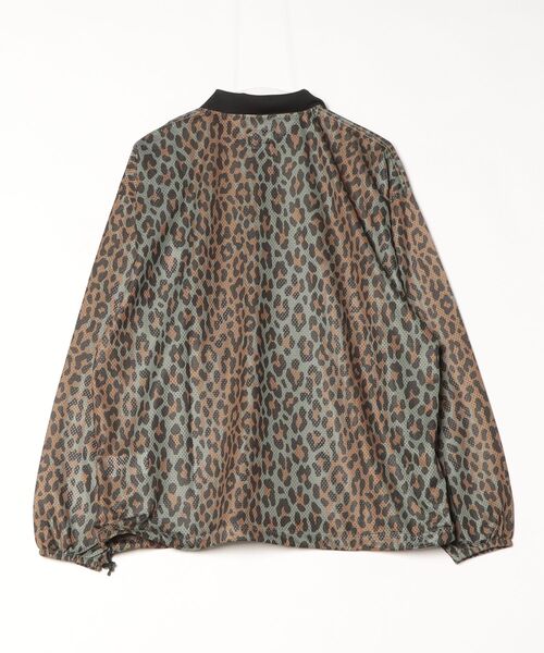 MAGIC NUMBER(マジック ナンバー)の「【MAGIC NUMBER】MESH LEOPARD POLO-SHIRT(ポロシャツ・メンズ・ブラック/ブラウン・LARGE/MEDIUM)」の7枚目の写真