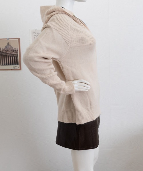 Miniministore(ミニミニストア)の「ニットカーディガン レディース春秋冬羽織(カーディガン/ボレロ・レディース・ベージュ・FREE)」の12枚目の写真