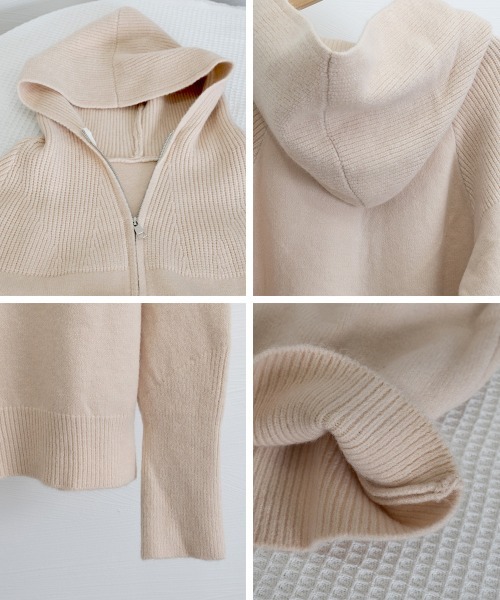 Miniministore(ミニミニストア)の「ニットカーディガン レディース春秋冬羽織(カーディガン/ボレロ・レディース・ベージュ・FREE)」の16枚目の写真