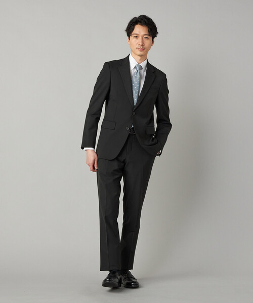 COMME CA MEN（コムサメン）の「【セットアップ対応】尾州産 ポリエステルストレッチ ドビー スラックス（スラックス・メンズ・ブラック・M/L）」の12枚目の写真