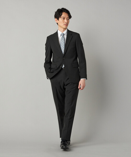 COMME CA MEN（コムサメン）の「【セットアップ対応】尾州産 ポリエステルストレッチ ドビー スラックス（スラックス・メンズ・ブラック・M/L）」の13枚目の写真