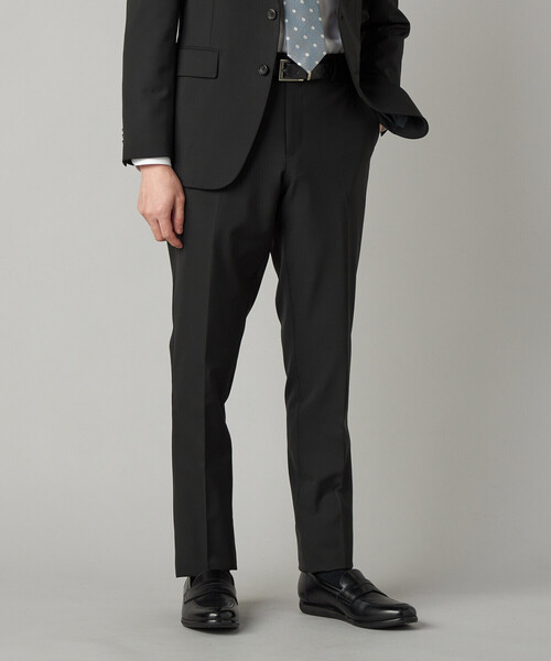 COMME CA MEN（コムサメン）の「【セットアップ対応】尾州産 ポリエステルストレッチ ドビー スラックス（スラックス・メンズ・ブラック・M/L）」の16枚目の写真