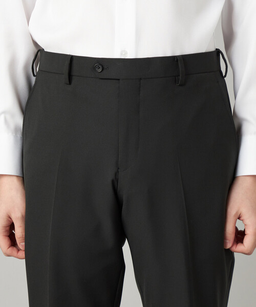 COMME CA MEN（コムサメン）の「【セットアップ対応】尾州産 ポリエステルストレッチ ドビー スラックス（スラックス・メンズ・ブラック・M/L）」の5枚目の写真