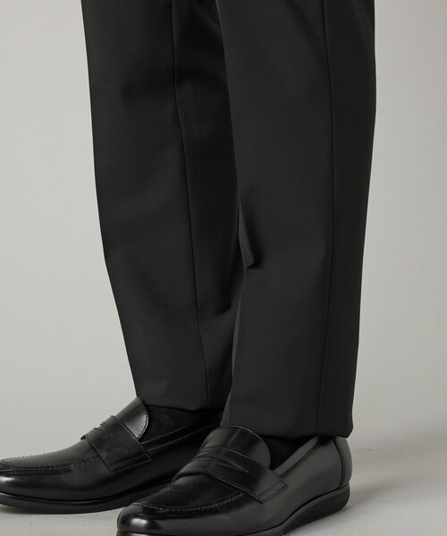 COMME CA MEN（コムサメン）の「【セットアップ対応】尾州産 ポリエステルストレッチ ドビー スラックス（スラックス・メンズ・ブラック・M/L）」の8枚目の写真
