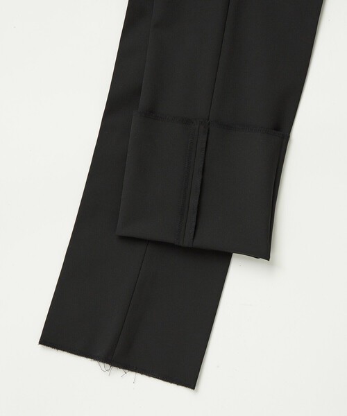 COMME CA MEN（コムサメン）の「【セットアップ対応】尾州産 ポリエステルストレッチ ドビー スラックス（スラックス・メンズ・ブラック・M/L）」の9枚目の写真