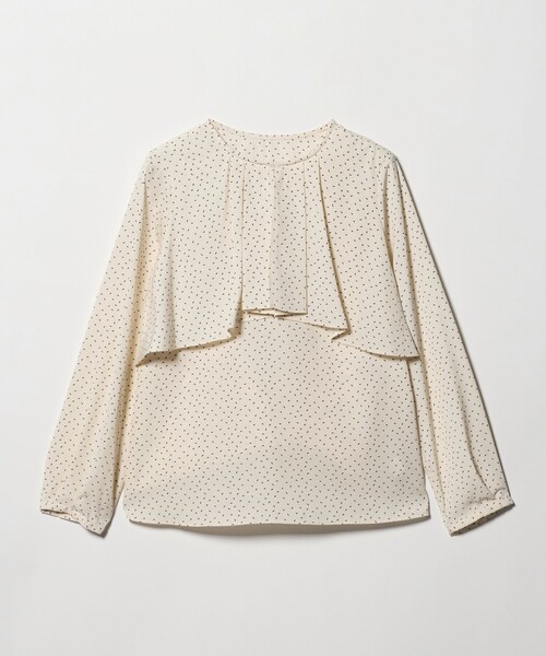 A DAY IN THE LIFE UNITED ARROWS(アデイインザライフユナイテッドアローズ)の「フレア ヨークブラウス <A DAY IN THE LIFE>(シャツ/ブラウス・レディース・ロイヤルブルー/その他1/ホワイト・FREE)」の3枚目の写真