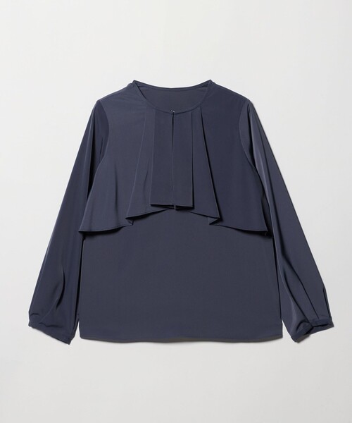 A DAY IN THE LIFE UNITED ARROWS(アデイインザライフユナイテッドアローズ)の「フレア ヨークブラウス <A DAY IN THE LIFE>(シャツ/ブラウス・レディース・ロイヤルブルー/その他1/ホワイト・FREE)」の10枚目の写真