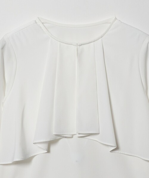 A DAY IN THE LIFE UNITED ARROWS(アデイインザライフユナイテッドアローズ)の「フレア ヨークブラウス <A DAY IN THE LIFE>(シャツ/ブラウス・レディース・ロイヤルブルー/その他1/ホワイト・FREE)」の18枚目の写真