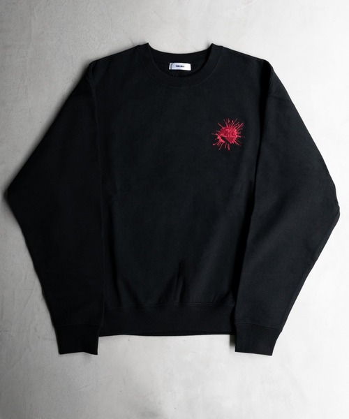 FLUKE HOLIC(フロックホリック)の「EMB LOGO CLUE SWEAT(スウェット・レディース・グレー/アイボリー/ブラック・SMALL/MEDIUM/LARGE)」の6枚目の写真