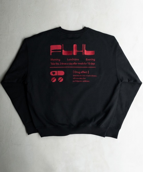 FLUKE HOLIC(フロックホリック)の「EMB LOGO CLUE SWEAT(スウェット・レディース・グレー/アイボリー/ブラック・SMALL/MEDIUM/LARGE)」の9枚目の写真