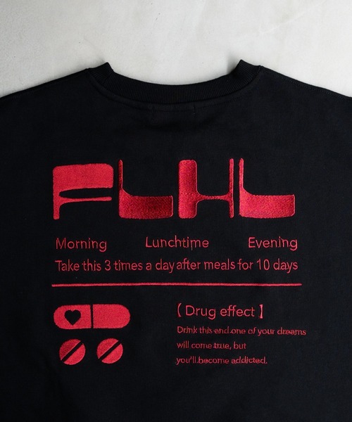 FLUKE HOLIC(フロックホリック)の「EMB LOGO CLUE SWEAT(スウェット・レディース・グレー/アイボリー/ブラック・SMALL/MEDIUM/LARGE)」の10枚目の写真