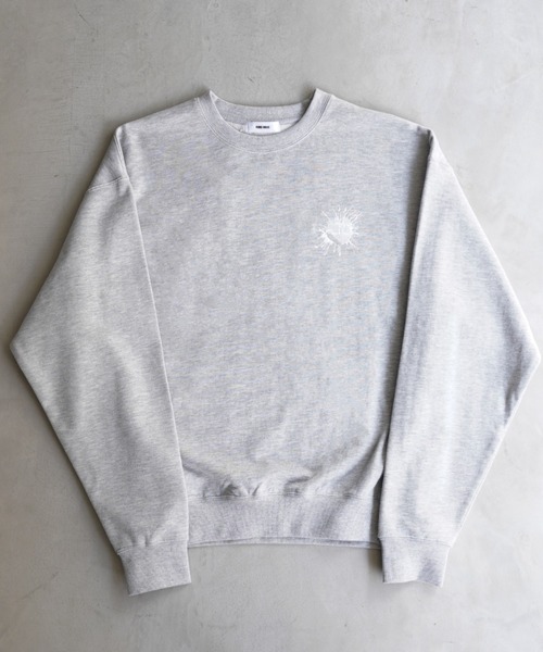 FLUKE HOLIC(フロックホリック)の「EMB LOGO CLUE SWEAT(スウェット・レディース・グレー/アイボリー/ブラック・SMALL/MEDIUM/LARGE)」の11枚目の写真