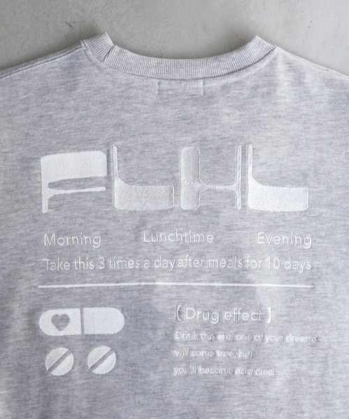 FLUKE HOLIC(フロックホリック)の「EMB LOGO CLUE SWEAT(スウェット・レディース・グレー/アイボリー/ブラック・SMALL/MEDIUM/LARGE)」の13枚目の写真