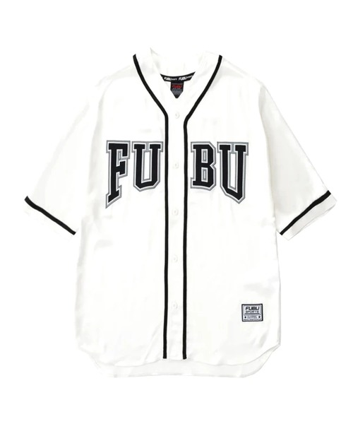 FUBU сатиновая бейсбольная рубашка