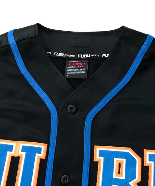 FUBU( フブ)の「FUBU-Satin Baseball Shirts(シャツ/ブラウス・メンズ・ブラック/ホワイト・L/M)」の5枚目の写真
