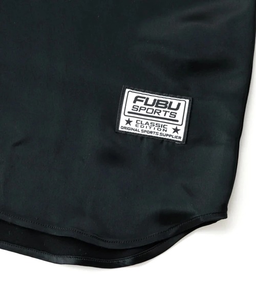 FUBU( フブ)の「FUBU-Satin Baseball Shirts(シャツ/ブラウス・メンズ・ブラック/ホワイト・L/M)」の7枚目の写真