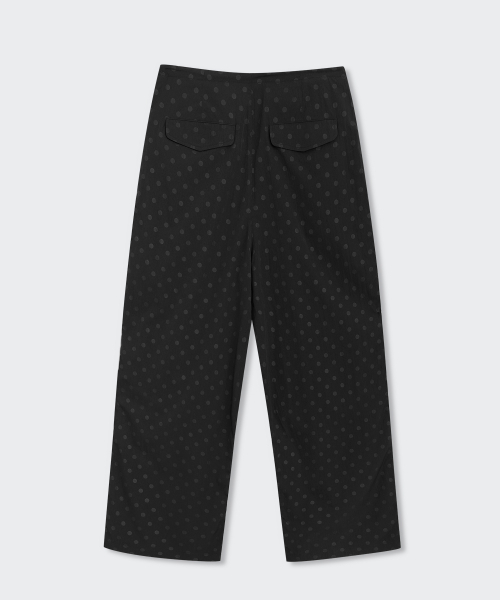 MUSINSA STANDARD WOMAN（ムシンサスタンダードウーマン）の「ウィメンズポルカドットパラシュートパンツ[ブラック]（スラックス・レディース・その他・24/26/28/30）」の9枚目の写真