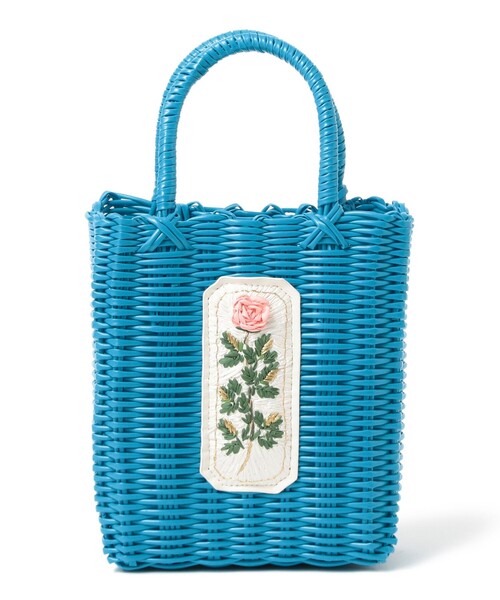 RURU MARY'S 手刺繍のプチかごバッグ（小） RURU MARY'S / 手刺繍のプチかごバッグ（トートバッグ）｜BEAMS