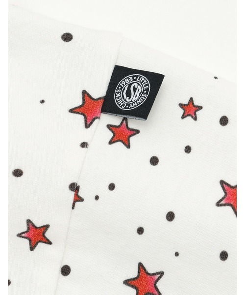 Little sunny bite(リトルサニーバイト)の「【Little sunny bite】hello kitty x little sunny bite star print long tee(Tシャツ/カットソー・レディース・ホワイト/ピンク/ブラック・SMALL/MEDIUM)」の11枚目の写真