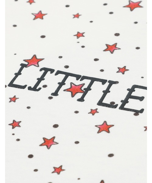 Little sunny bite(リトルサニーバイト)の「【Little sunny bite】hello kitty x little sunny bite star print long tee(Tシャツ/カットソー・レディース・ホワイト/ピンク/ブラック・SMALL/MEDIUM)」の14枚目の写真