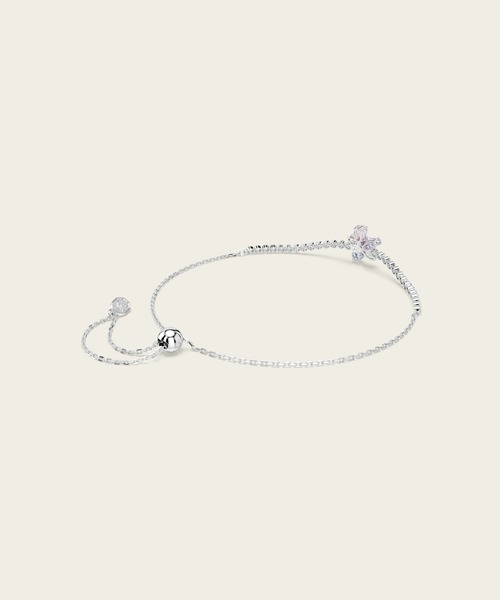 SWAROVSKI（スワロフスキー）の「【公式】【スワロフスキー】Ariana Grande x Swarovski ブレスレット, ミックスカット, フラワー, マルチカラー, ロジウム・プレーティング（ブレスレット・レディース・シルバー系その他・ONE SIZE）」の3枚目の写真